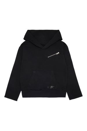 felpa in cotone nero MM6 KIDS | M60866MM02XM6900